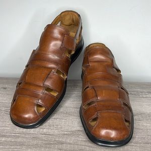 Classic Cole Haan Air Leather Fisherman Driving Sandals size 11